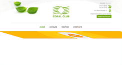 Desktop Screenshot of coralclub.md