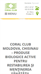 Mobile Screenshot of coralclub.md